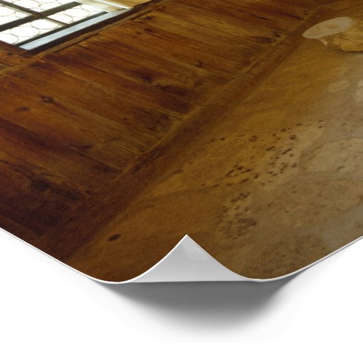 Luther Room auf Wartburg Poster (Ecke)