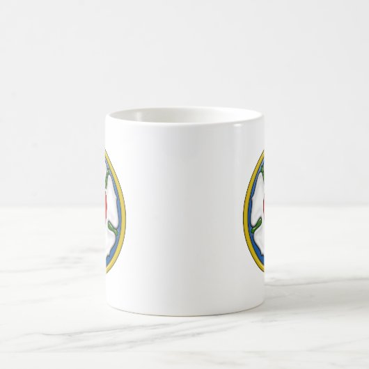 Luther Rose Embossed Look Kaffeetasse (Mittel)