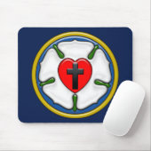 Luther Rose Embossed Look Mousepad (Mit Mouse)