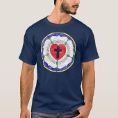 Luther Rose Glass Window T-Shirt (Vorderseite)