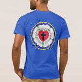 Luther Rose Glass Window T-Shirt (Rückseite)