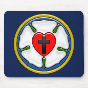 Luther Rose Mousepad