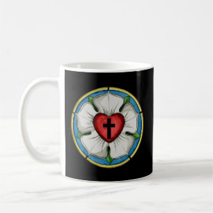 Luther Rose Siegel Lutheran Symbol Christlich Cros Kaffeetasse
