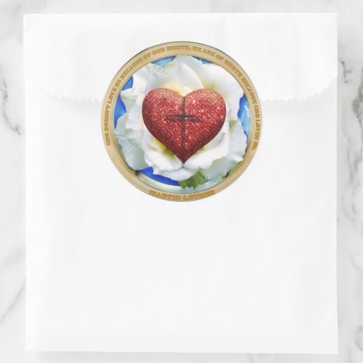 Luther Rose Sticker (Tasche)