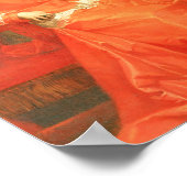 Luther vor Kardinal Cajetan Poster (Ecke)