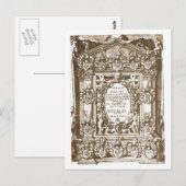Luther Wittenberg 1558 Postkarte (Vorne/Hinten)