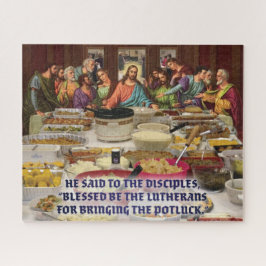Lutheranisches Abendmahls-Buffet Puzzle