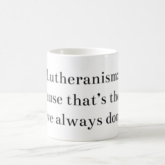 Lutheranism-Tasse Kaffeetasse (Mittel)