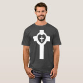 Lutherische Kirche Cross Premium T-Shirt (Vorne ganz)