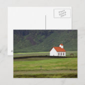 Lutherische Kirche, Island Postkarte (Vorne/Hinten)