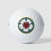 Lutherische Rose Golfball (Vorderseite)