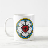 Lutherische Rose Kaffeetasse (Links)