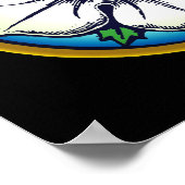 Lutherische Rose Poster (Ecke)