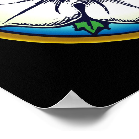 Lutherische Rose Poster (Ecke)