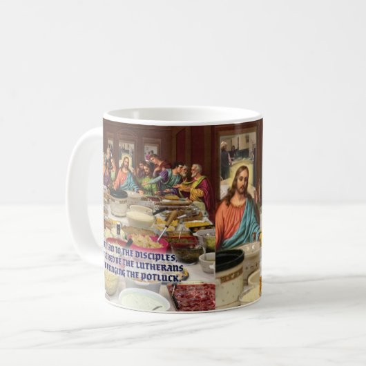Lutherischer Letzter Pfeffer  Kaffeetasse (Vorderseite Links)