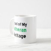 lutherisches Erbe Kaffeetasse (Vorderseite Links)