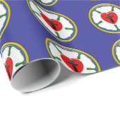 Lutherrose Geschenkpapier (Rolleneckpunkt)