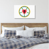 Lutherrose Luther Rose Lutheranism Martin Luther Leinwanddruck (Insitu (Schlafzimmer))