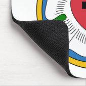 Lutherrose Luther Rose Lutheranism Martin Luther Mousepad (Ecke)