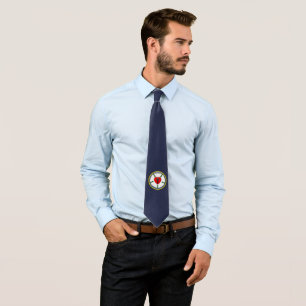 Lutherrose mit geprägtem Look Krawatte