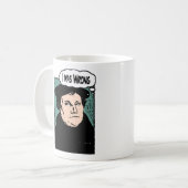 Luthers ewiger letzter Gedanke Kaffeetasse (Vorderseite Links)