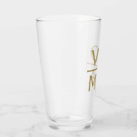 Luthers Reformation Cross Glas (Rechts)