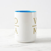 Luthers Reformation Cross Zweifarbige Tasse (Mittel)