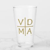 Luthers Reformation Kreuz Glas (Vorderseite)