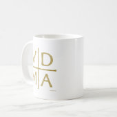 Luthers Reformation Kreuz Kaffeetasse (Vorderseite Links)