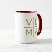 Luthers Reformation Kreuz Tasse (VorderseiteRechts)