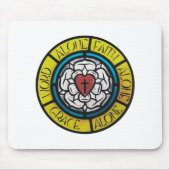 Luthers Rose Mousepad (Vorne)