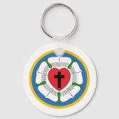 Luthers Rose Schlüsselanhänger (Vorderseite)