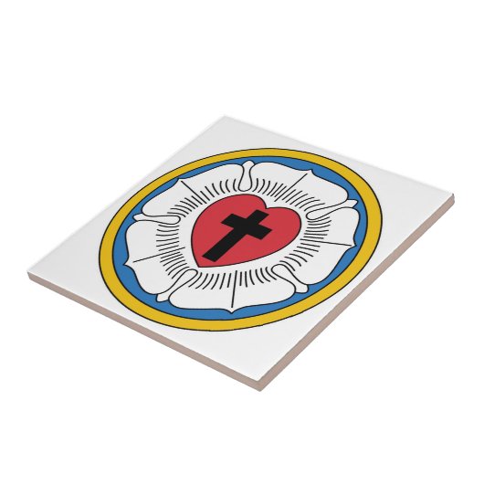 Luthers Siegel-Fliese Fliese (Seite)