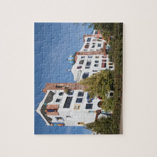 Lutherstadt Wittenberg Hundertwasser Schule Puzzle (Vertikal)