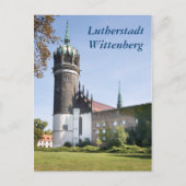 Lutherstadt Wittenberg Schlosskirche Postkarte (Vorderseite)