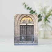 Lutherstadt Wittenberg Theses Door Postkarte (Stehend Vorderseite)