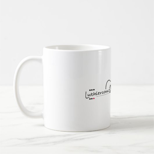 LuthierCom halbe Verpackungs-Tasse Kaffeetasse (Links)