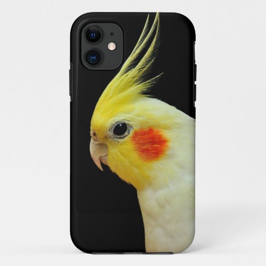 Lutino Cockatiel Case-Mate iPhone Hülle (Rückseite)