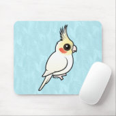 Lutino Cockatiel Mousepad (Mit Mouse)