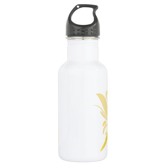 Lutino Cockatiel Trinkflasche (Vorderseite)