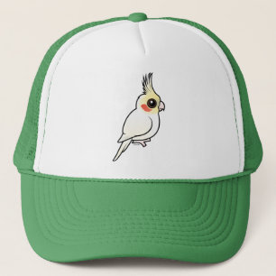 Lutino Cockatiel Truckerkappe