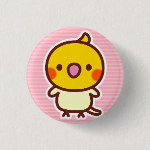 Lutino-Nymphensittich Button