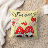 Lutins Liebende For Ever 1 Liebesnachricht Version Kissen (Decke)