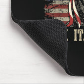 Lutsch england lustig 4. juli george washington mousepad (Ecke)