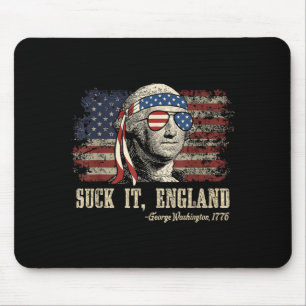 Lutsch england lustig 4. juli george washington mousepad