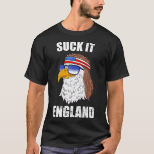 Lutsch Es England Adler Frisur 4. Juli  Für Männer T-Shirt