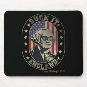 Lutsch es England George Washington 1776 Usa Lusti Mousepad