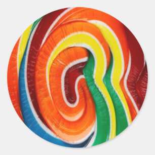 Lutscher-Aufkleber Runder Aufkleber