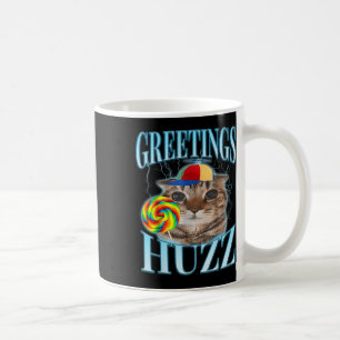 Lutscher-Katze-Meme-Grüße Huzz Lustig Alberne Katz Kaffeetasse