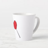 Lutscher-Latte-Tasse Milchtasse (Rechte Ecke)